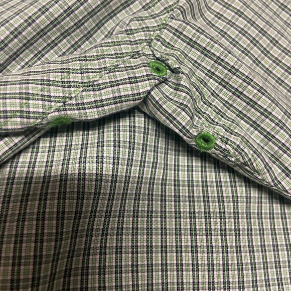 Ariat Shirt Pro Series Button Down Plaid Cotton Blend Long Sleeve Size XXL - Picture 10 of 14